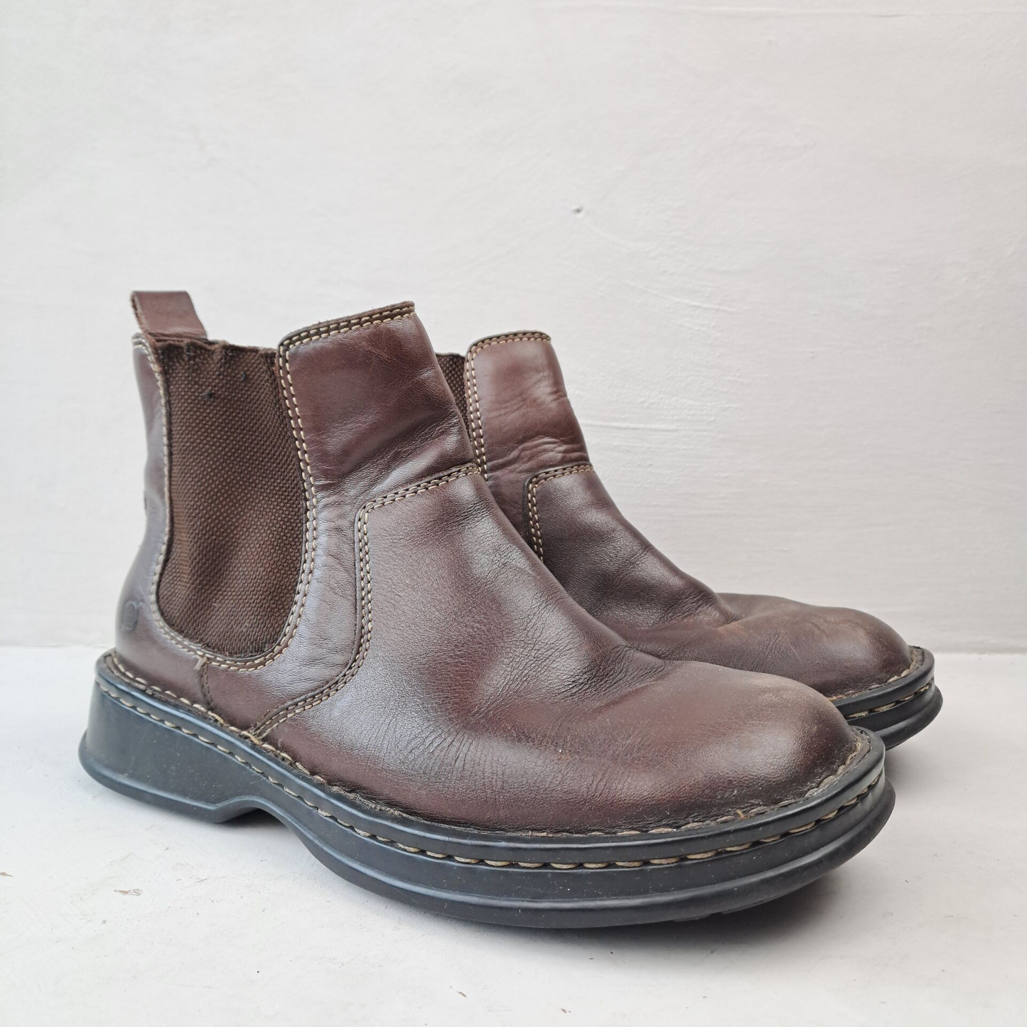 Born Ladies Brown Ankle Boots Size 38.5