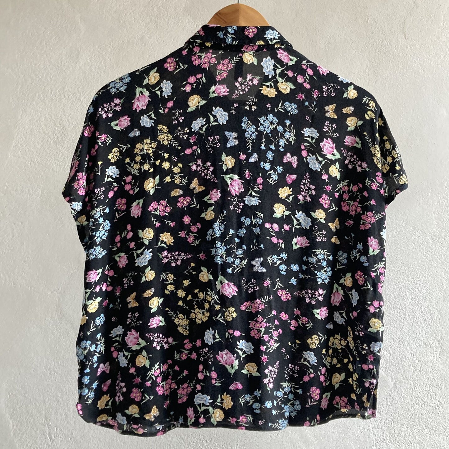 H&M Divided Womens Floral Top Size S