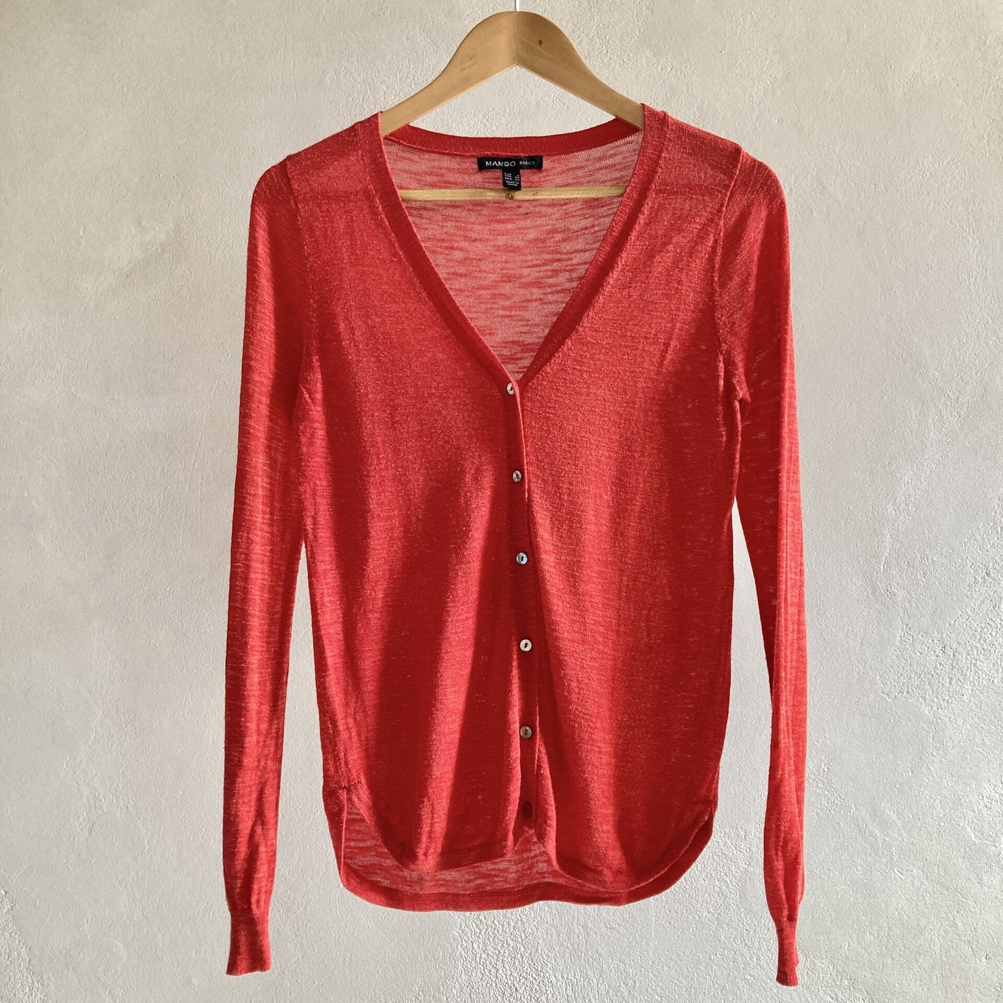 Mango Womens Lightweight Cardigan Size S