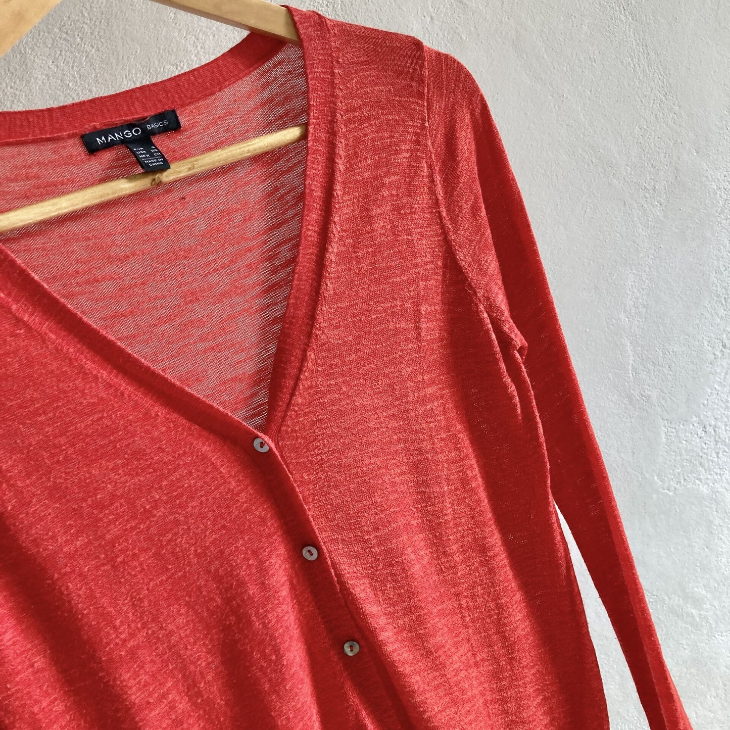 Mango Womens Lightweight Cardigan Size S