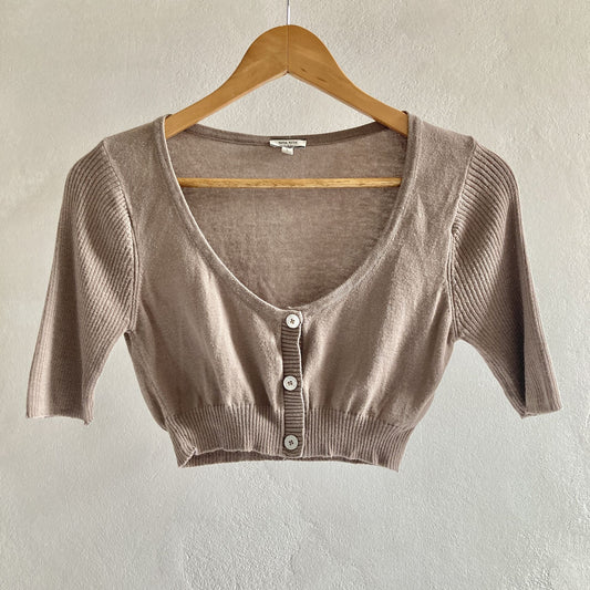 Noa Noa Womens Knitted Crop Top Size S