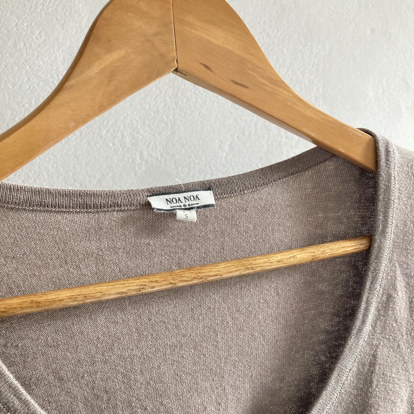 Noa Noa Womens Knitted Crop Top Size S