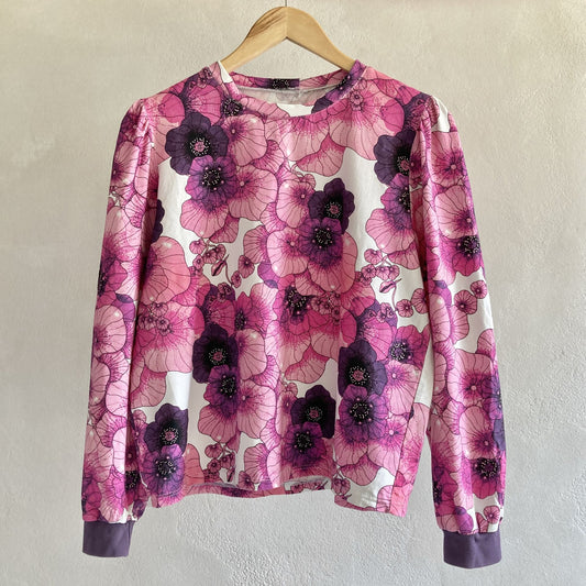Womens Floral Top Size M