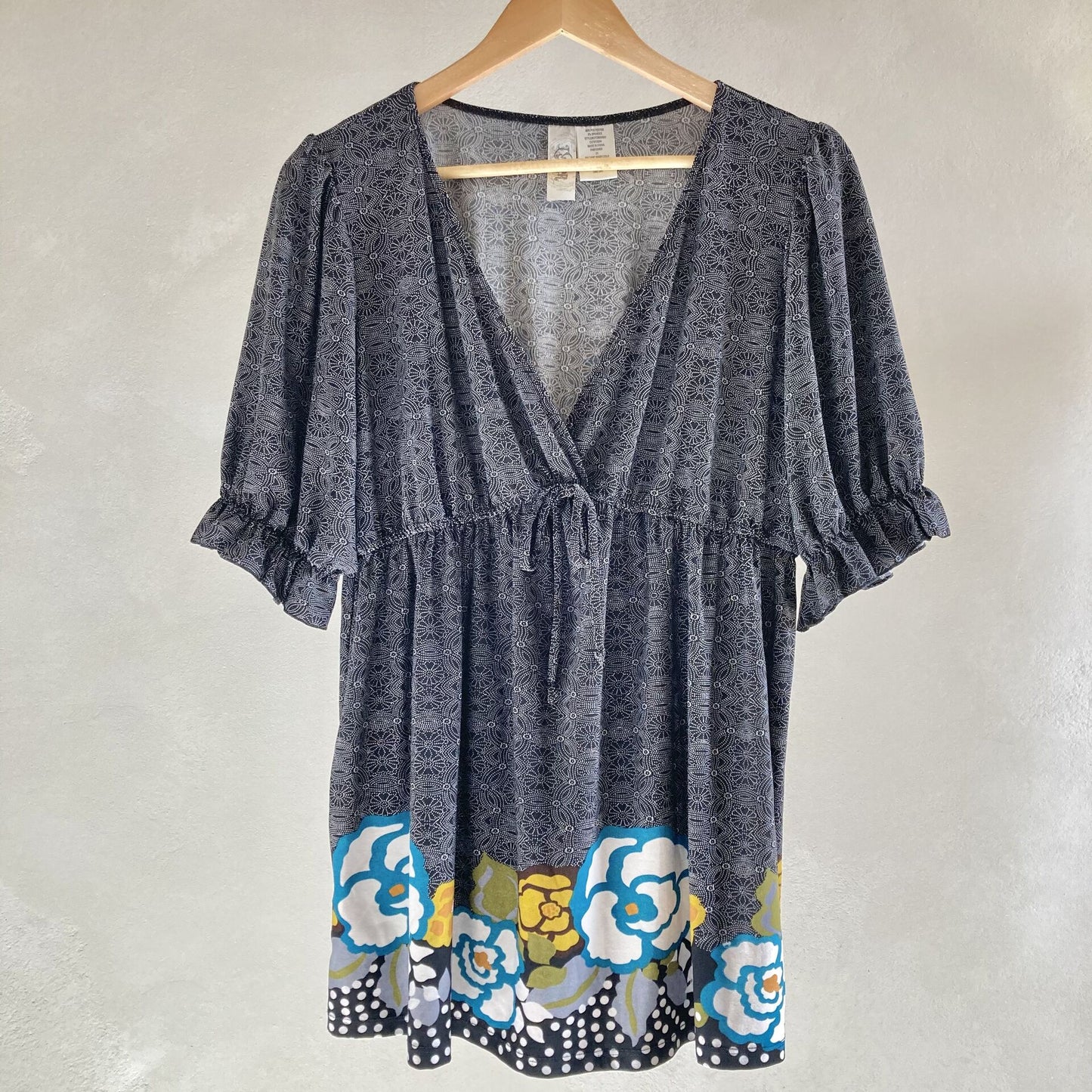 Womens Floral Blouse Size 2XL