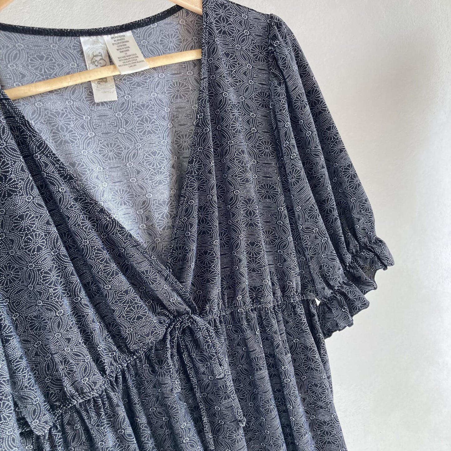 Womens Floral Blouse Size 2XL