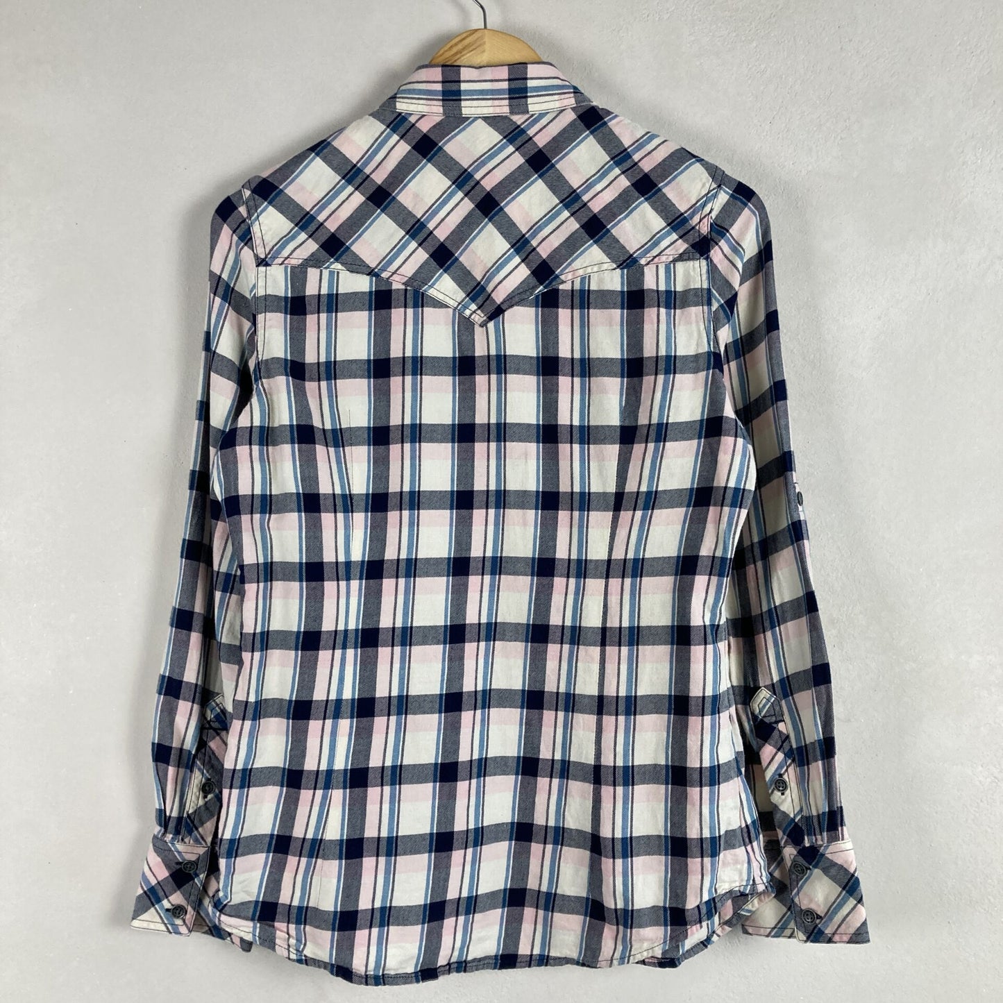 True Religion Womens Check Shirt Size M