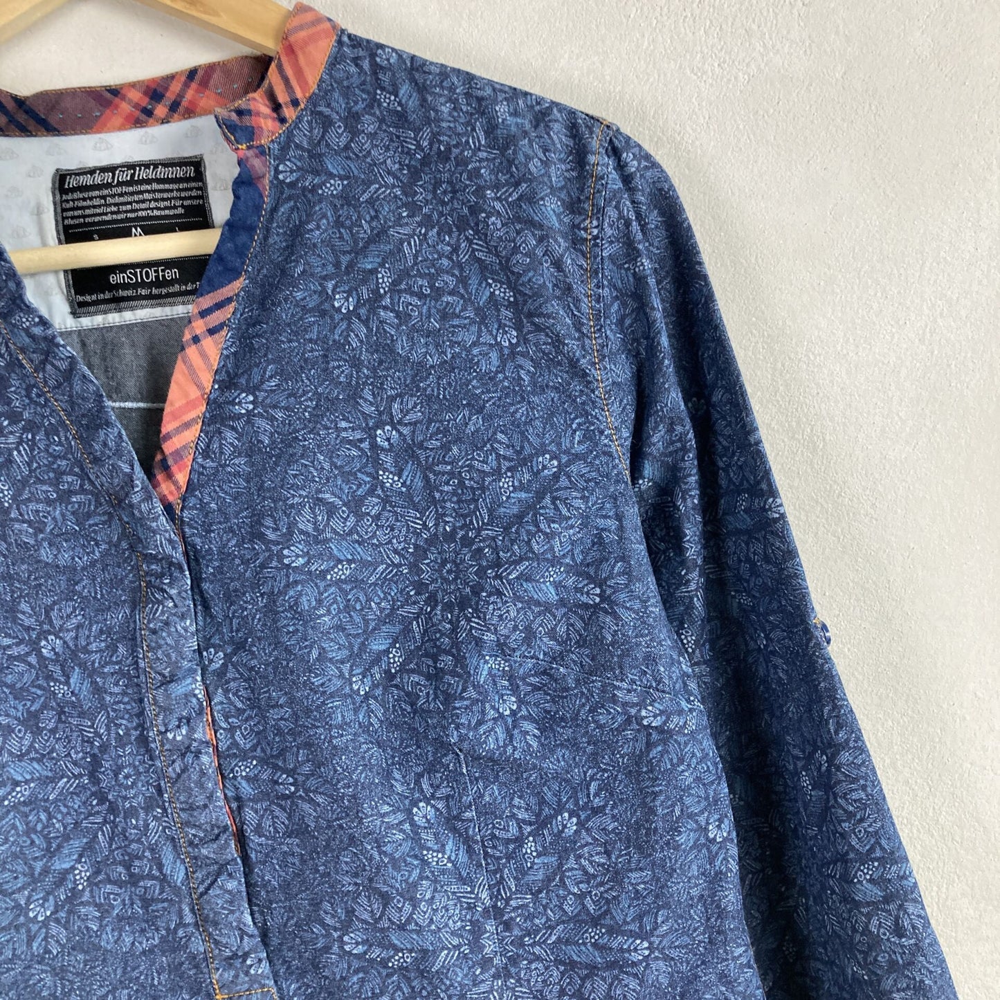 Womens Denim Shirt Size M