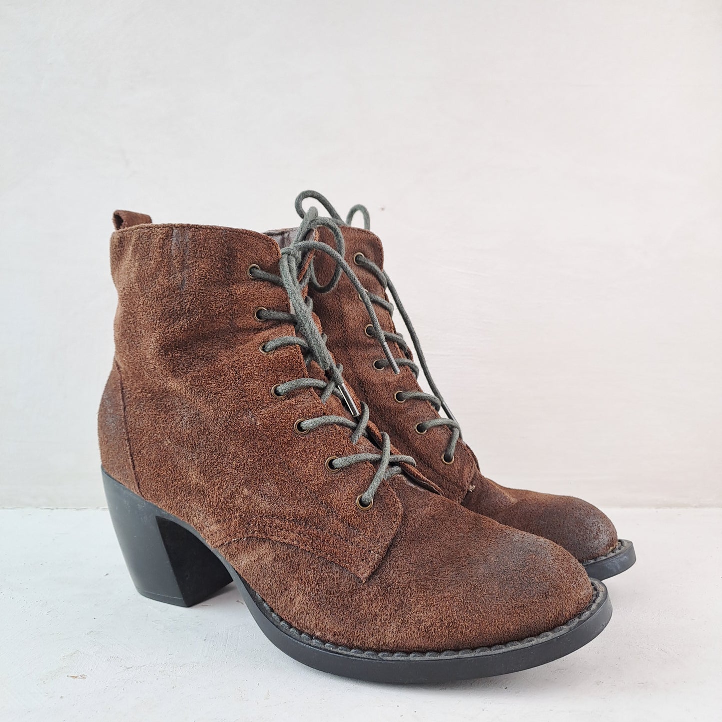 Zodiac USA Ladies Brown Ankle Boots Size 38