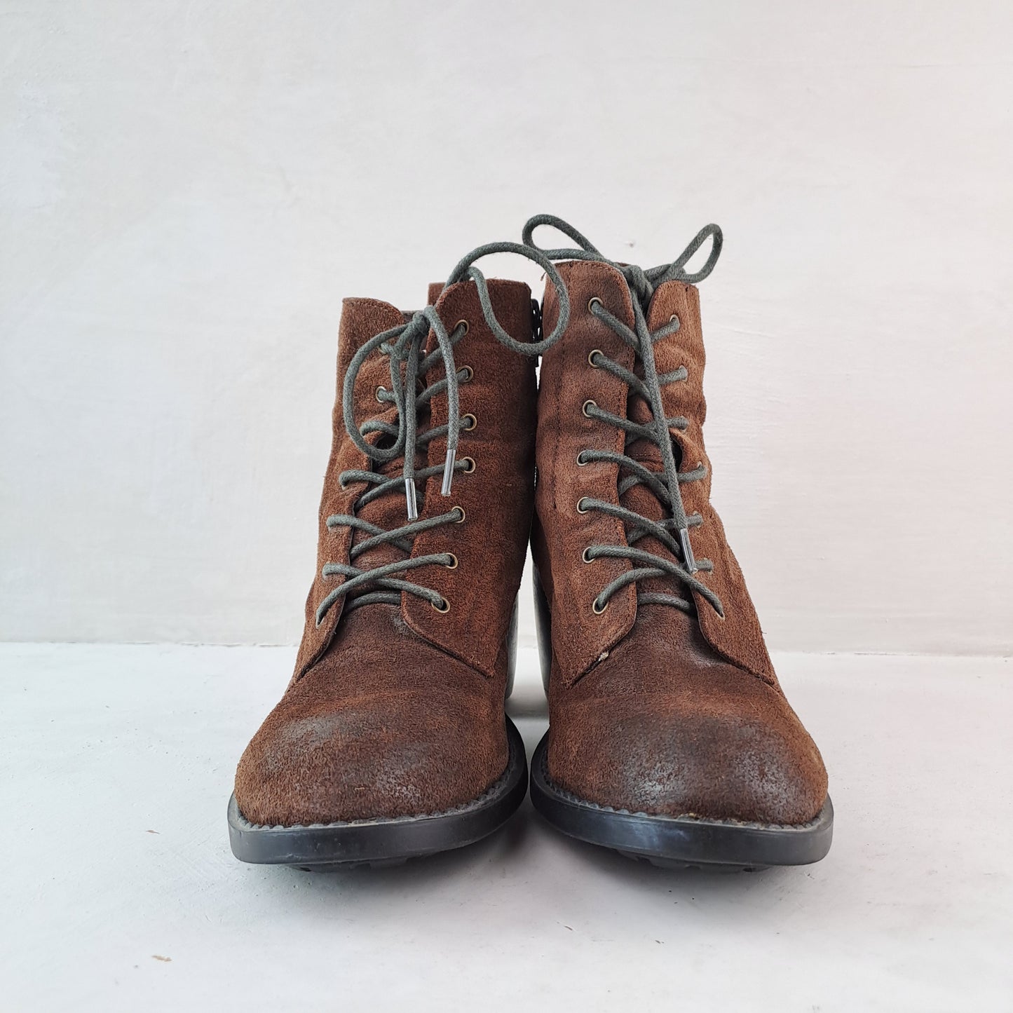 Zodiac USA Ladies Brown Ankle Boots Size 38