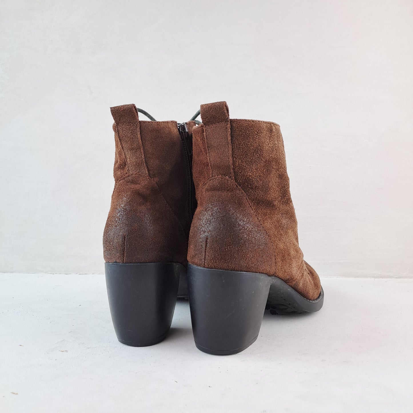 Zodiac USA Ladies Brown Ankle Boots Size 38