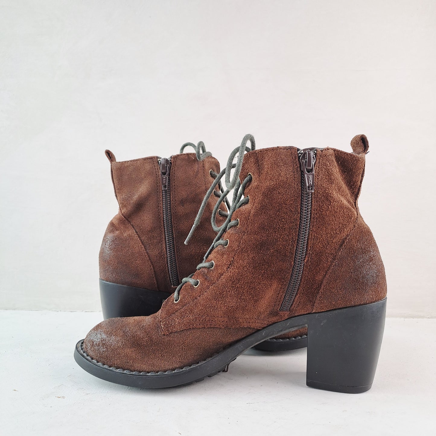 Zodiac USA Ladies Brown Ankle Boots Size 38