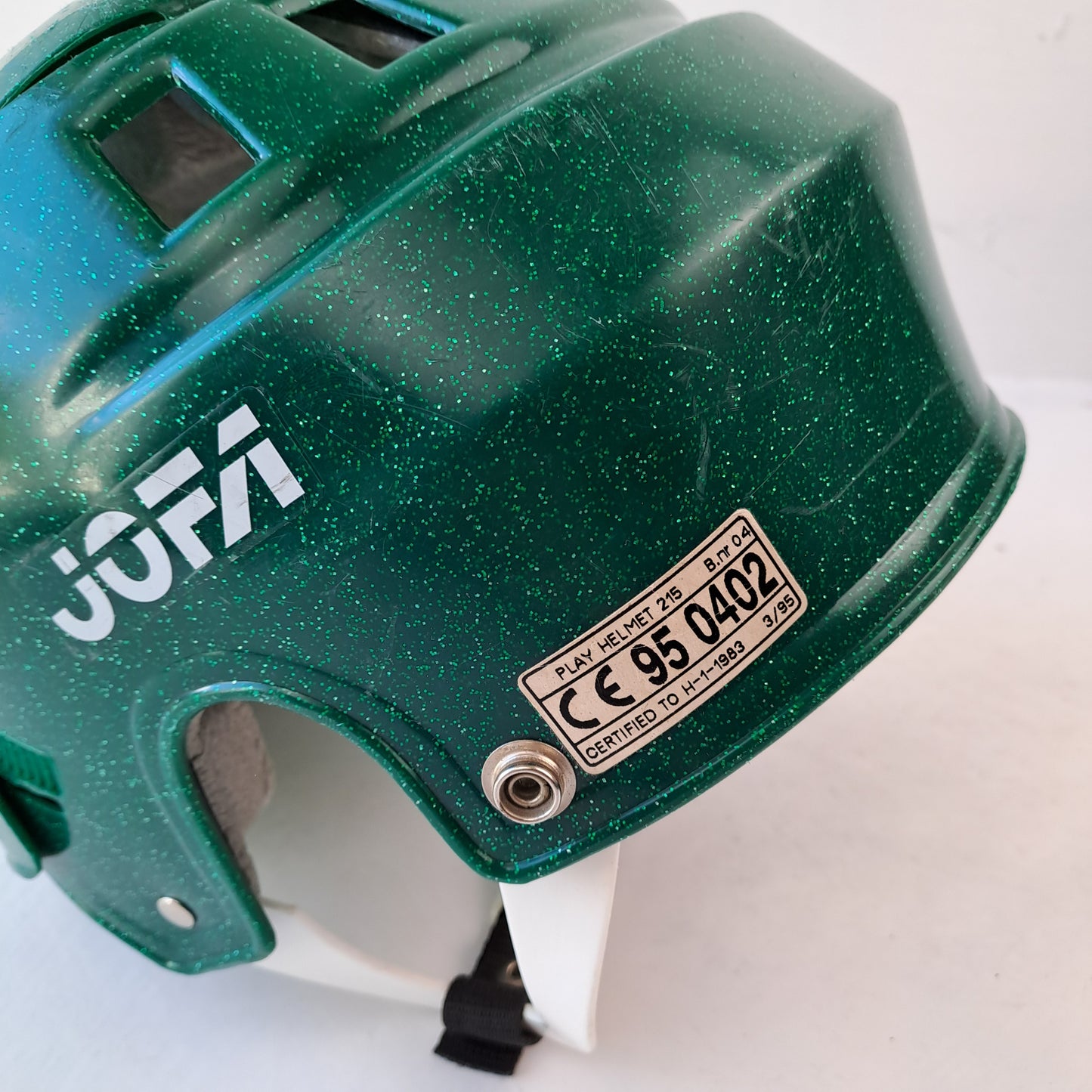 JOFA Roheline Hokikiiver Icehockey Helmet Suurus 49-56
