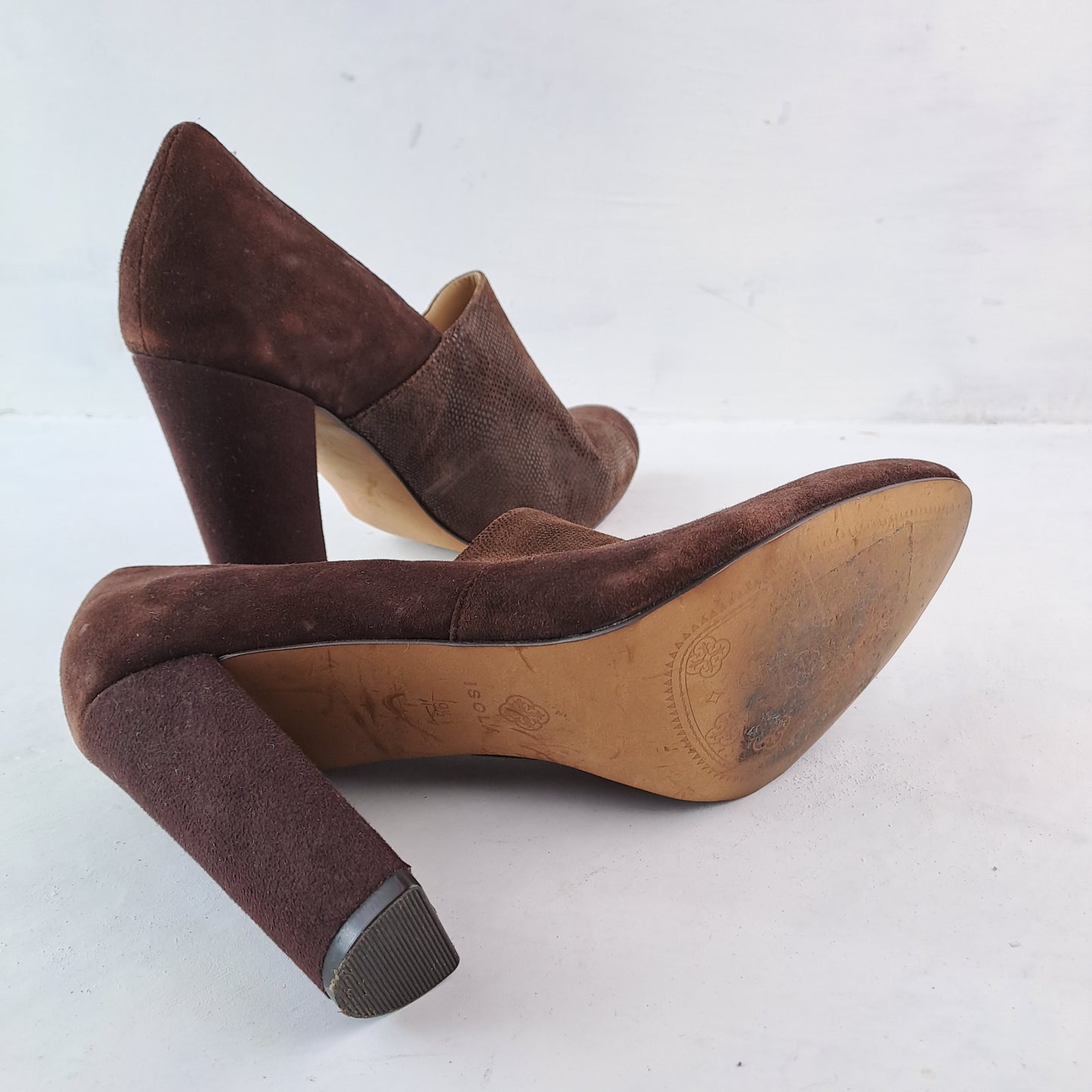 Isola Womens Brown Shoes Size 40