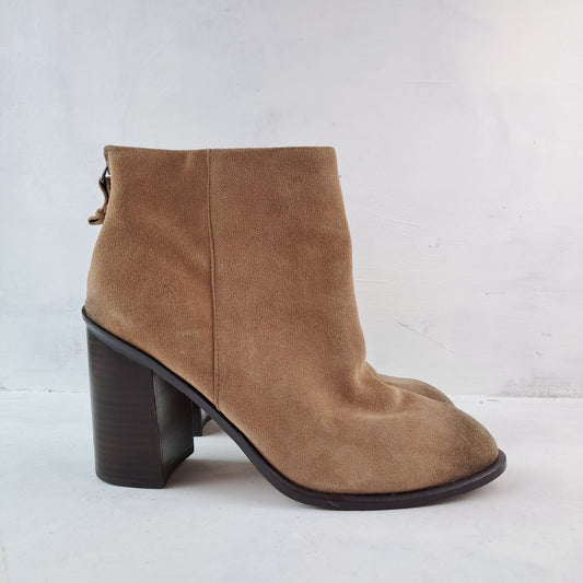 Kelsi Dagger Womens Brown Ankle Boots Size 41
