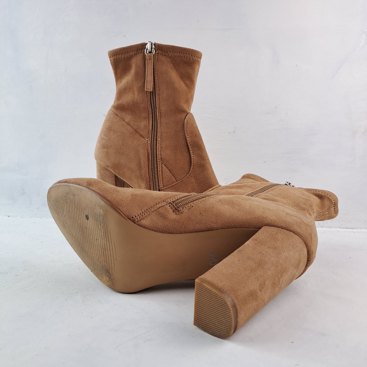 Steve Madden Womens Brown Ankle Boots Size 41