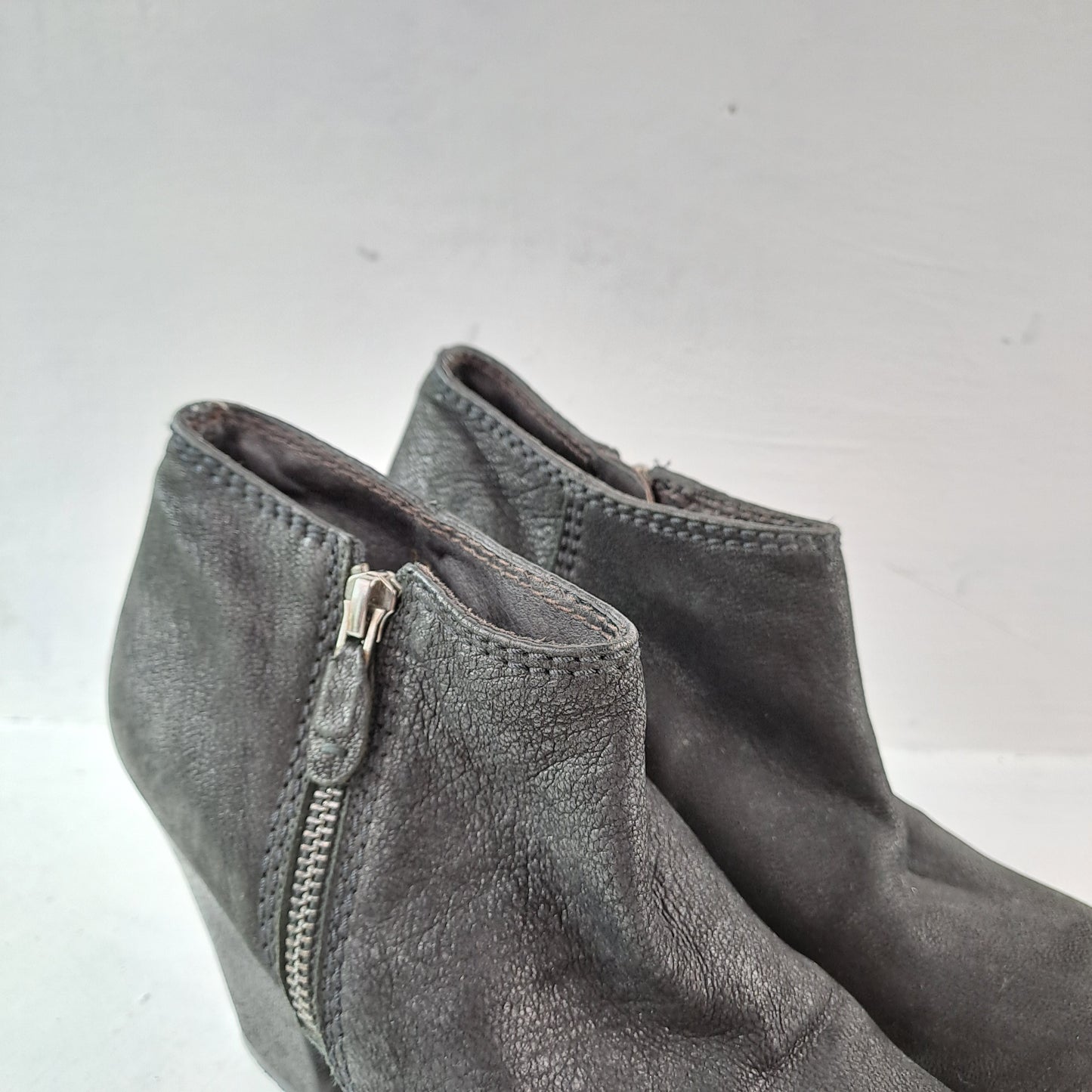 Billi Bi Womens Black Ankle Boots Size 37