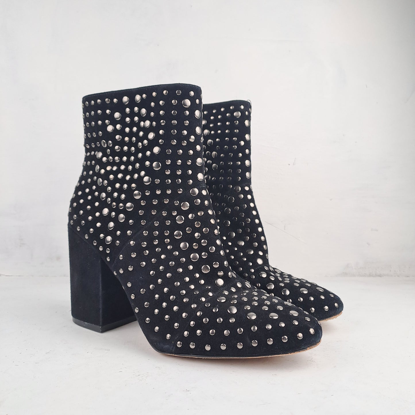 Vince Camuto Ladies Studded Ankle Boots Size 38