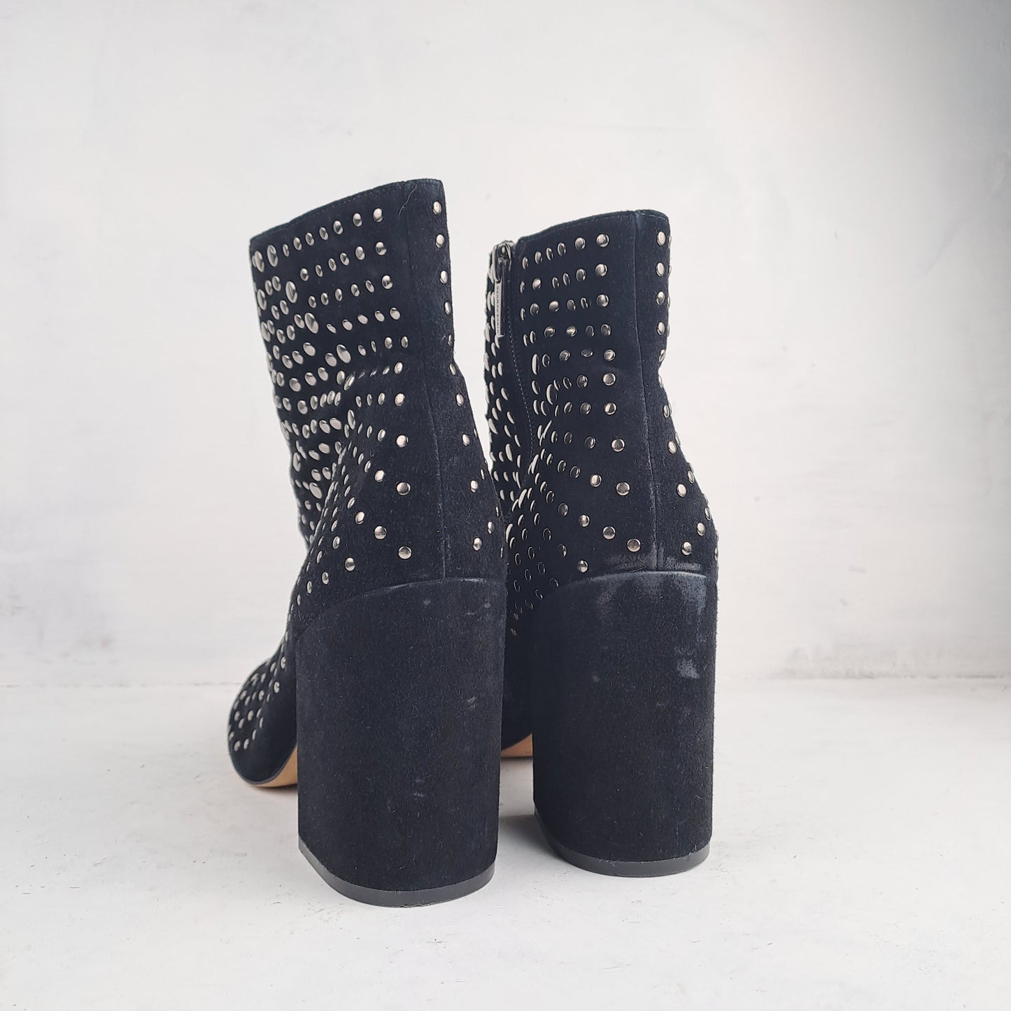 Vince Camuto Ladies Studded Ankle Boots Size 38