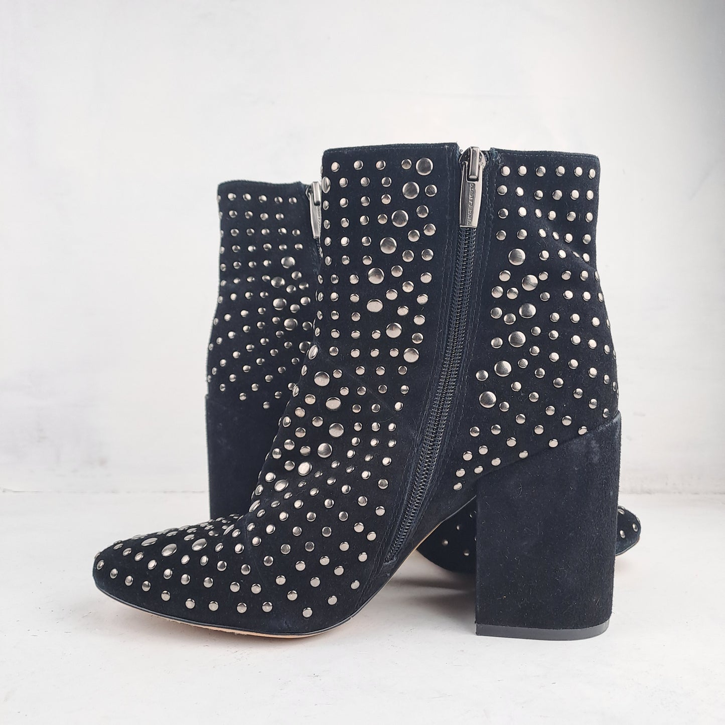 Vince Camuto Ladies Studded Ankle Boots Size 38