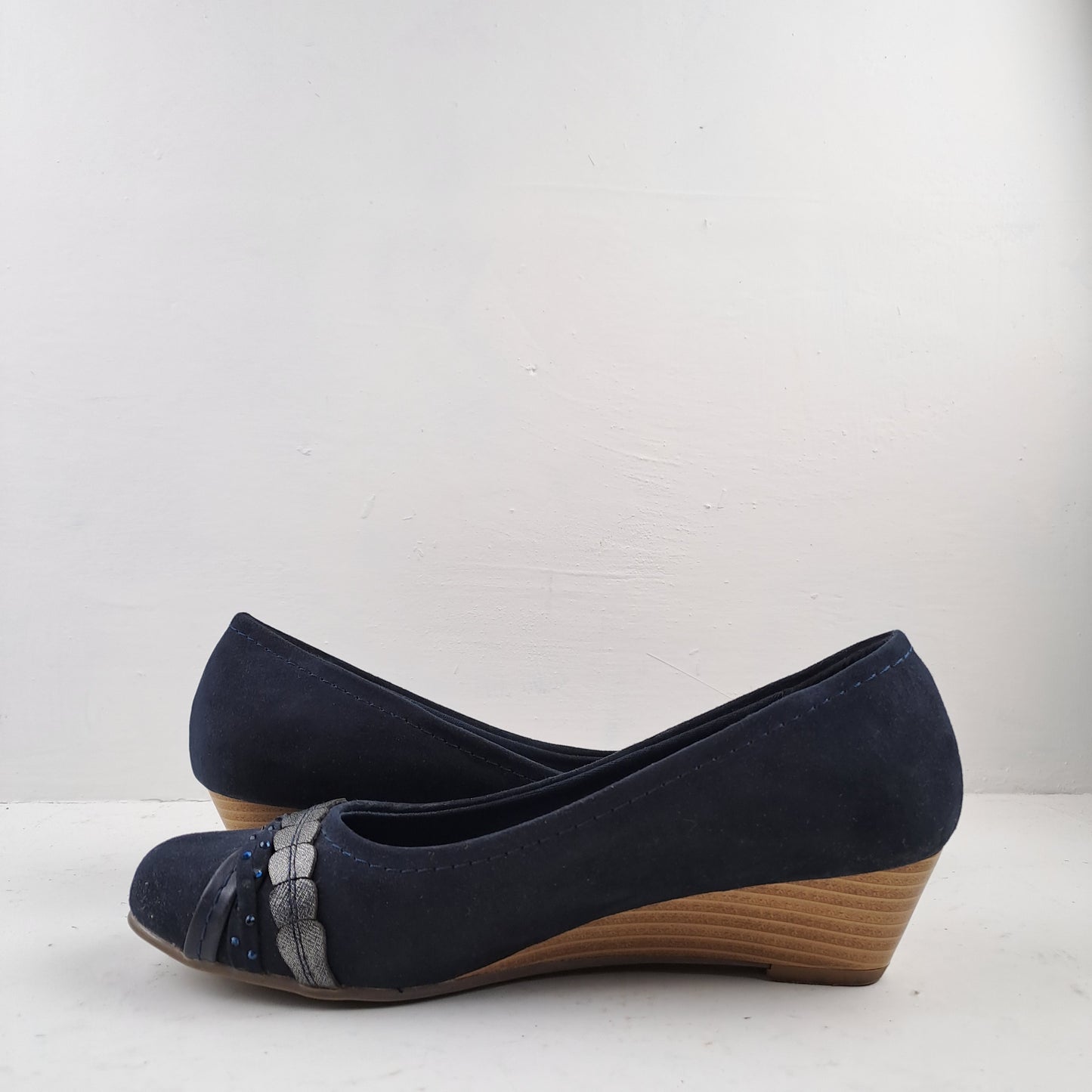 Graceland Womens Navy Shoes Size 39