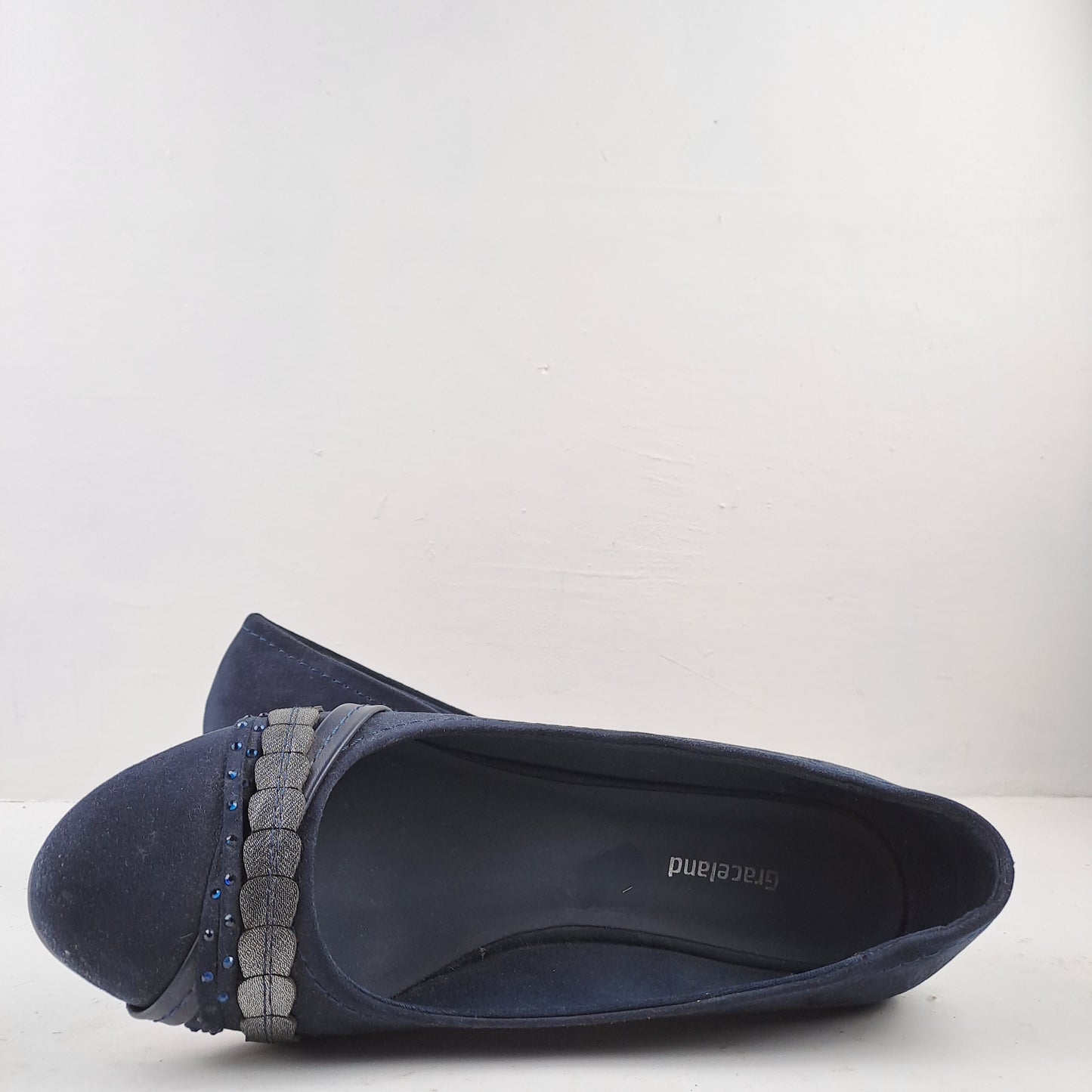 Graceland Womens Navy Shoes Size 39
