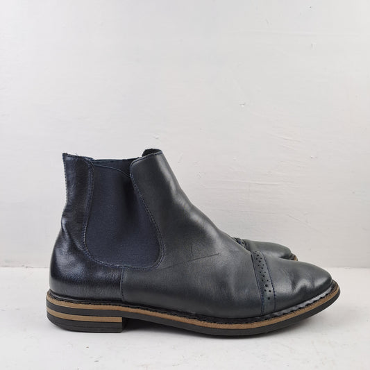 Rieker Womens Chelsea Boots Size 38