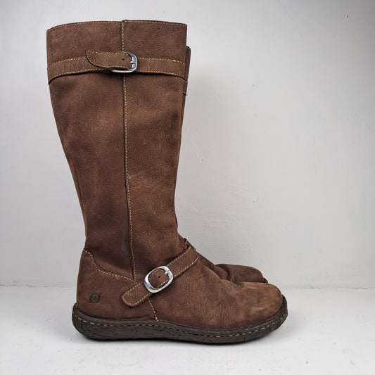 Born Womens Brown Boots Size 40.5