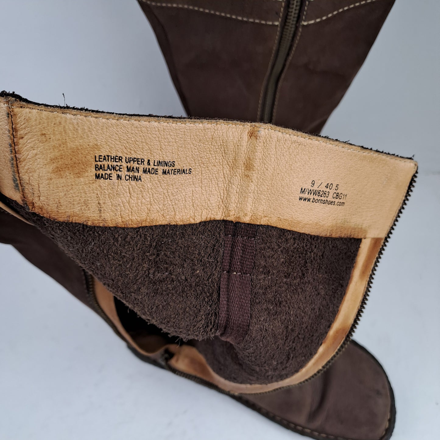 Born Womens Brown Boots Size 40.5