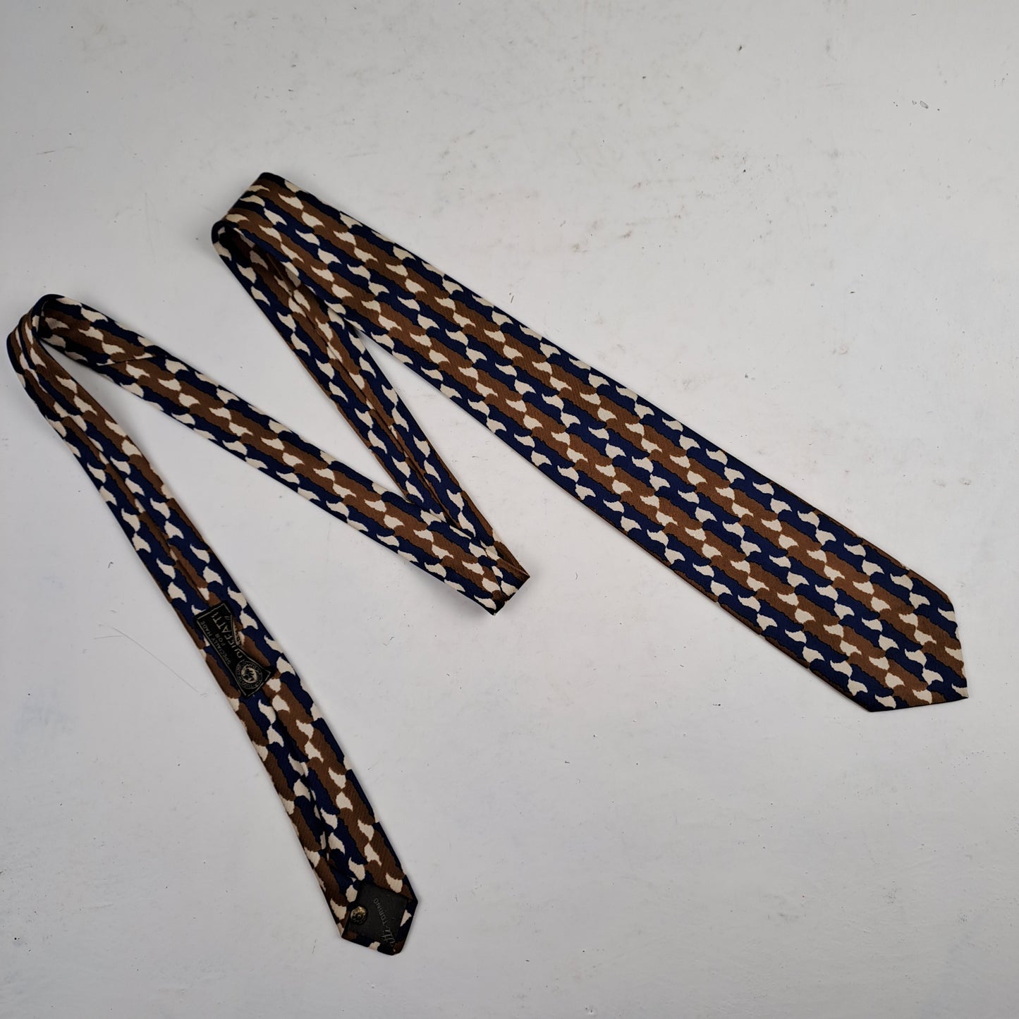 RUFFATTI Meeste Siidine Lips Silk Tie