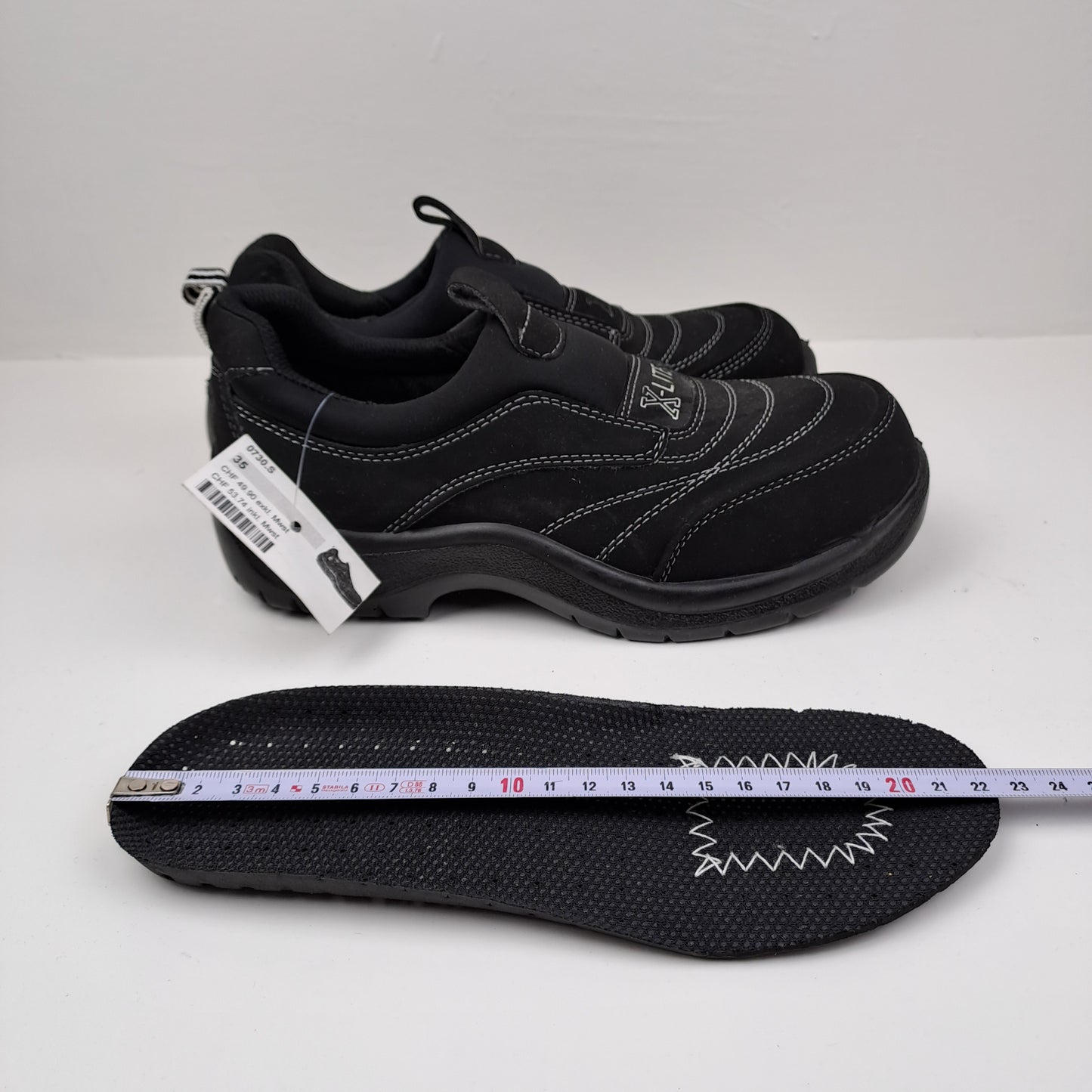 X-Lite Naiste Mustad Turvajalatsid Töö Tossud Suurus 35