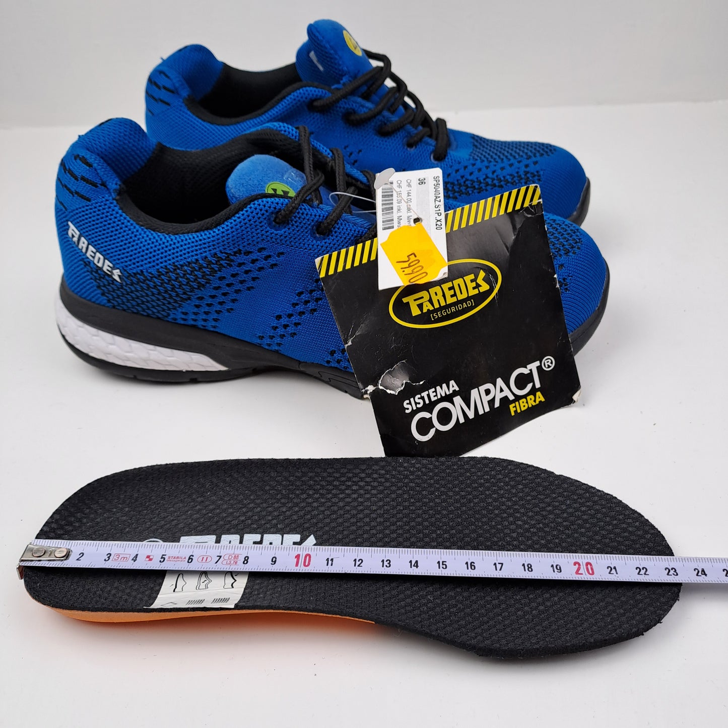 Paredes Naiste Turva Jalatsid Töö Tossud Suurus 36