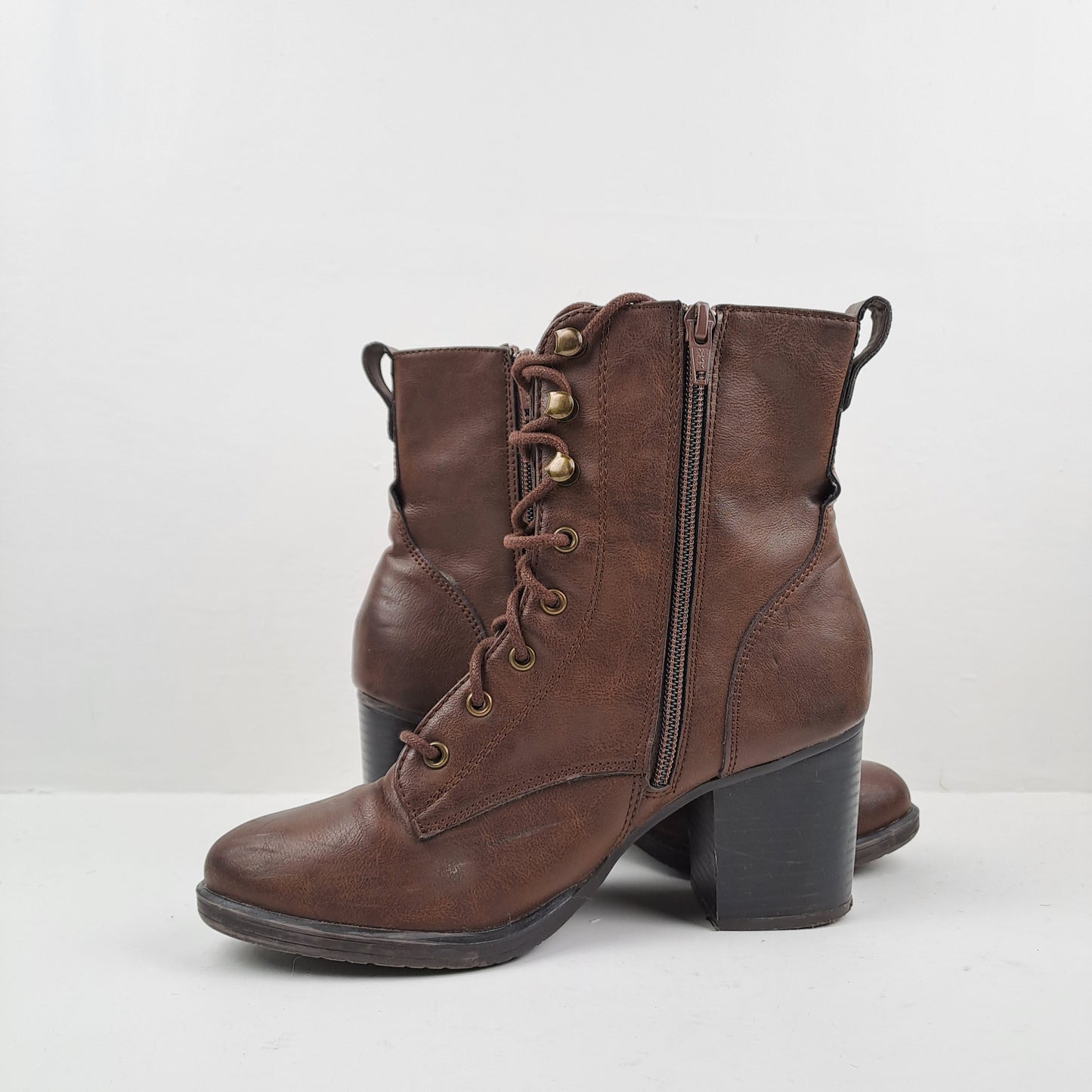 American Rag Womens Brown Ankle Boots Size 38