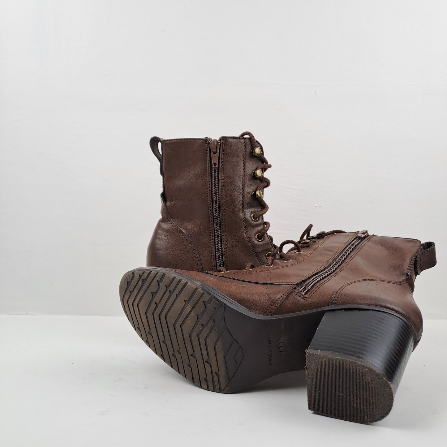 American Rag Womens Brown Ankle Boots Size 38