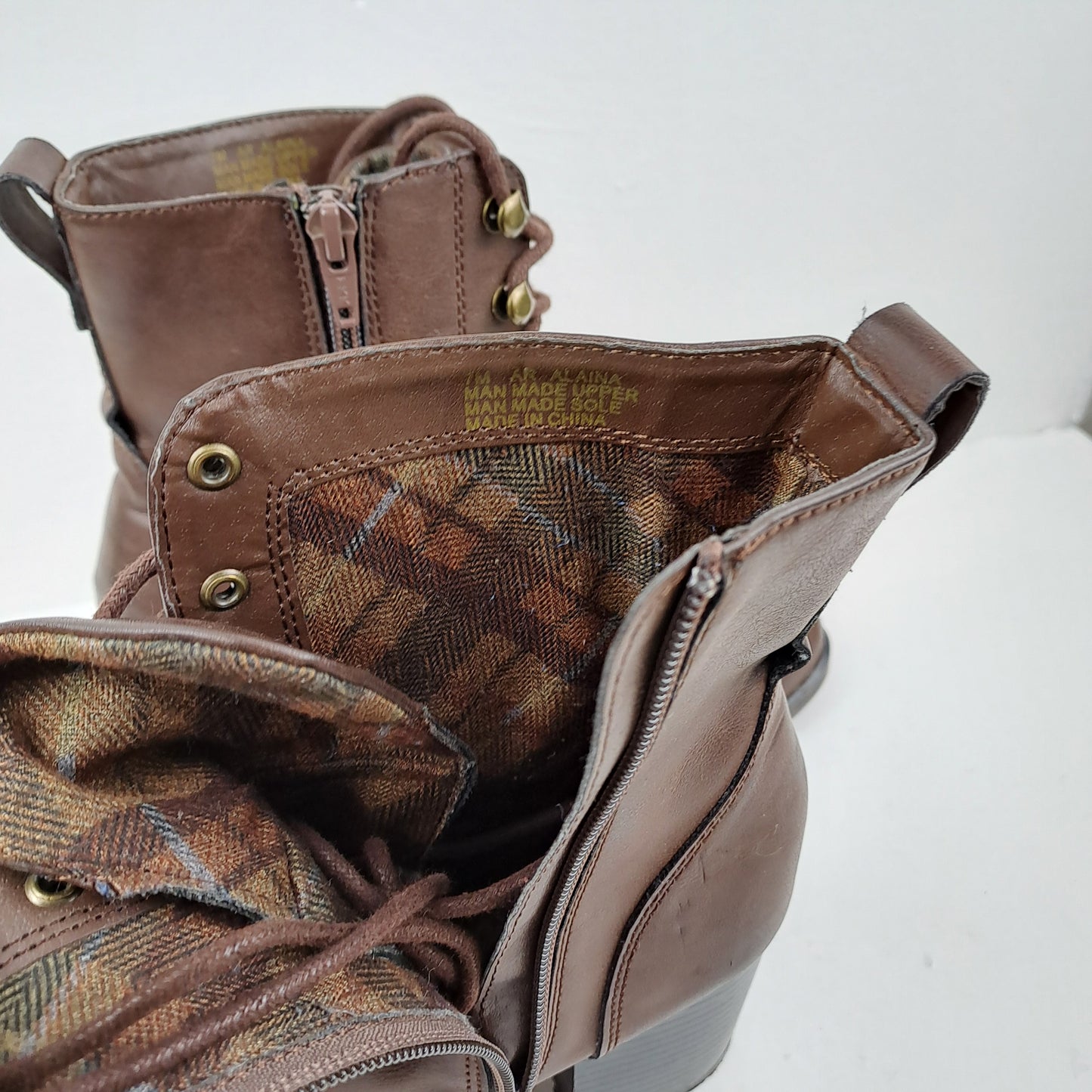 American Rag Womens Brown Ankle Boots Size 38