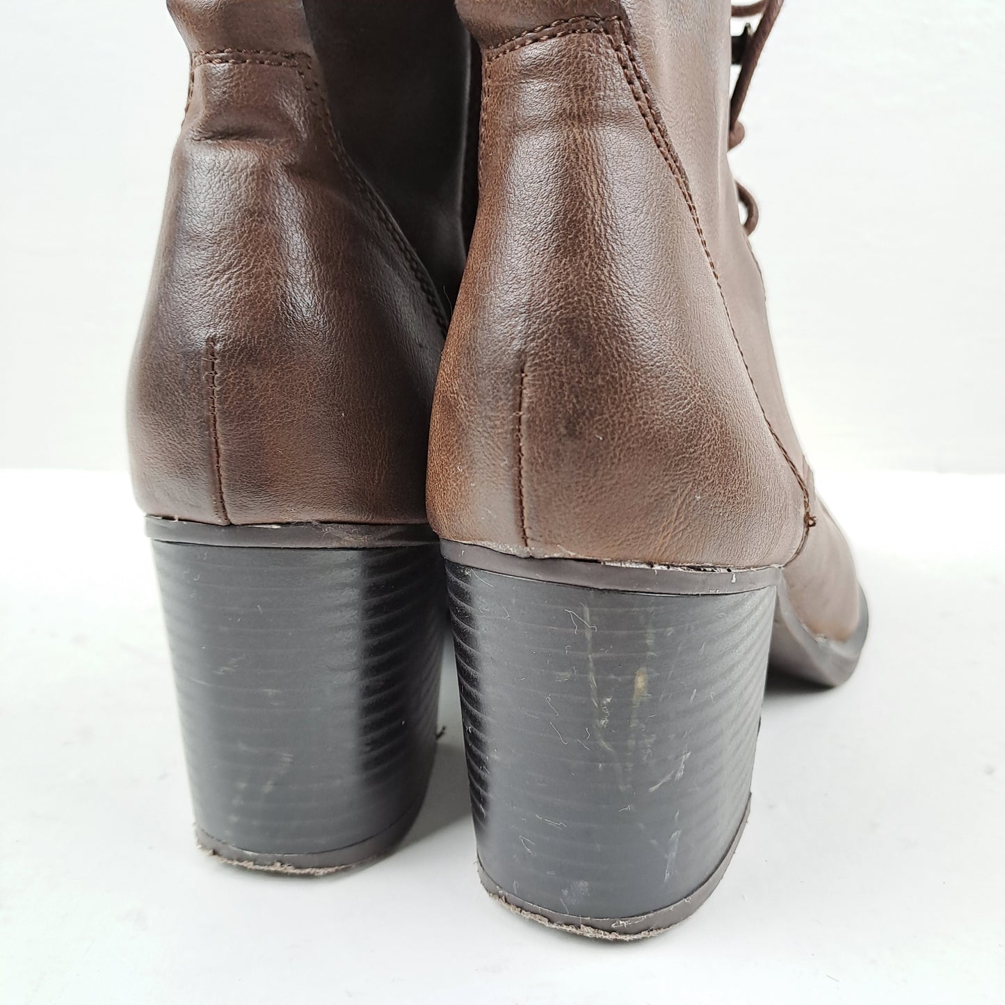 American Rag Womens Brown Ankle Boots Size 38