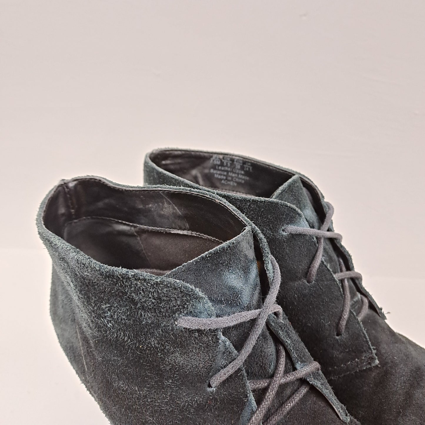 Franco Sarto Womens Black Wedge Heel  Ankle Boots Size 38