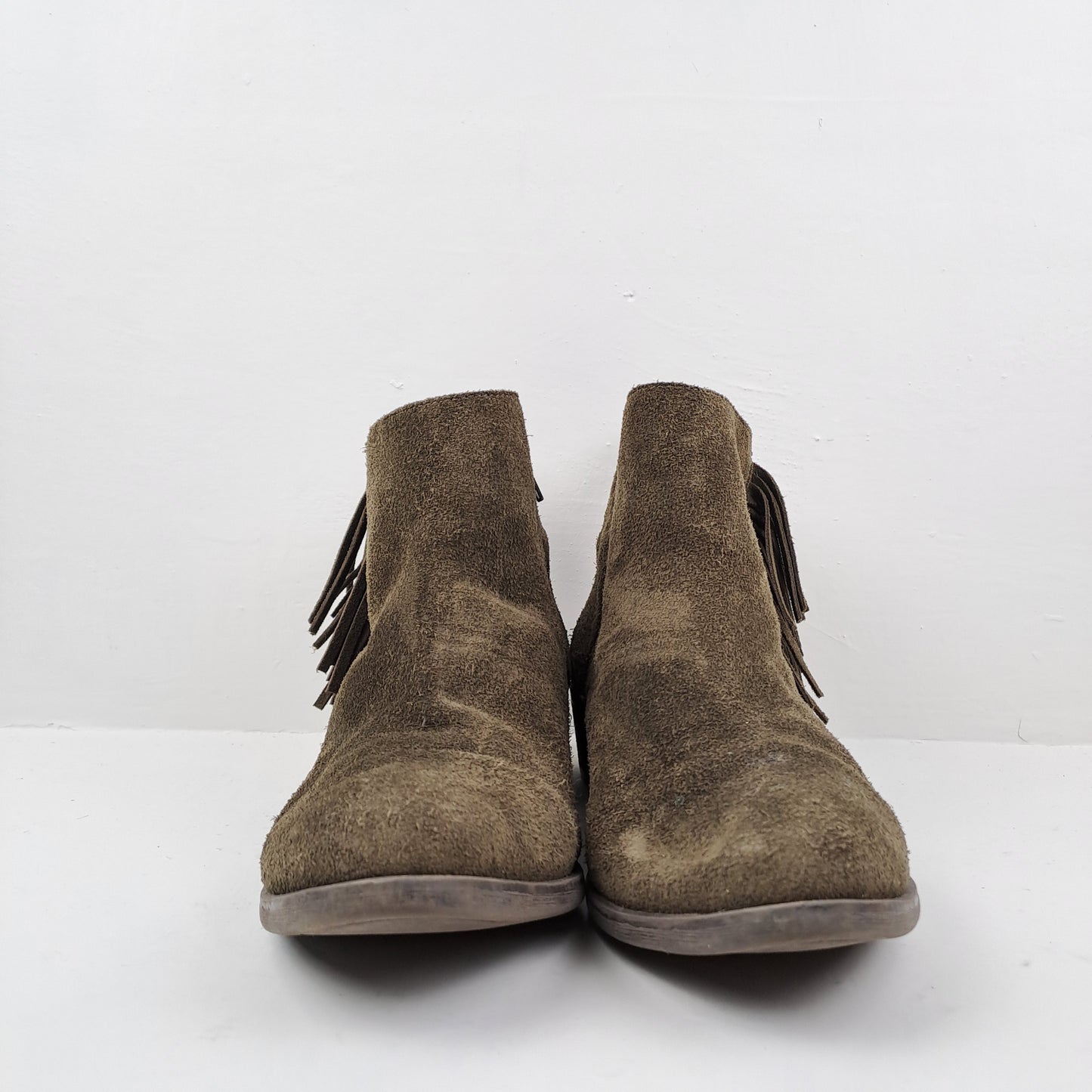 Vince Camuto Womens Suede Ankle Boots Size 40