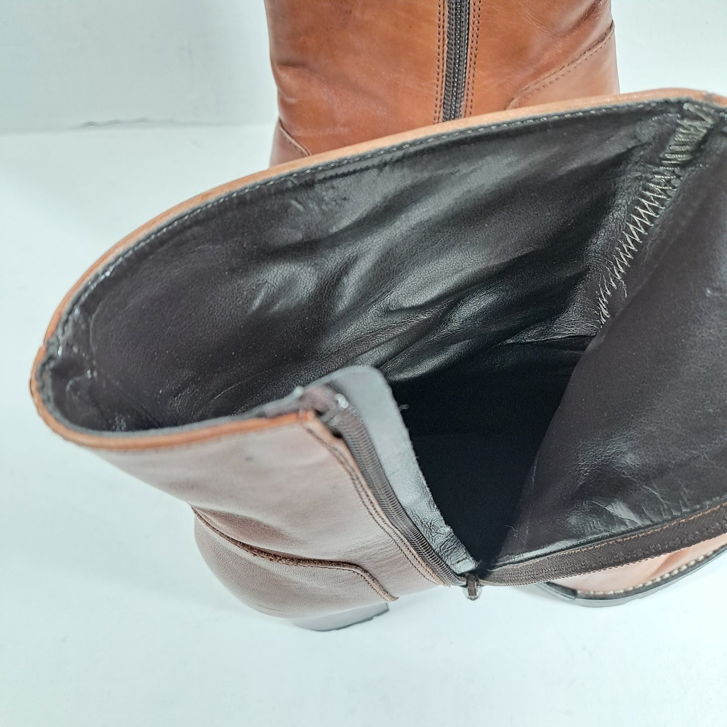 Cinti Naiste Poolsaapad Nahast Pruunid Suurus 36