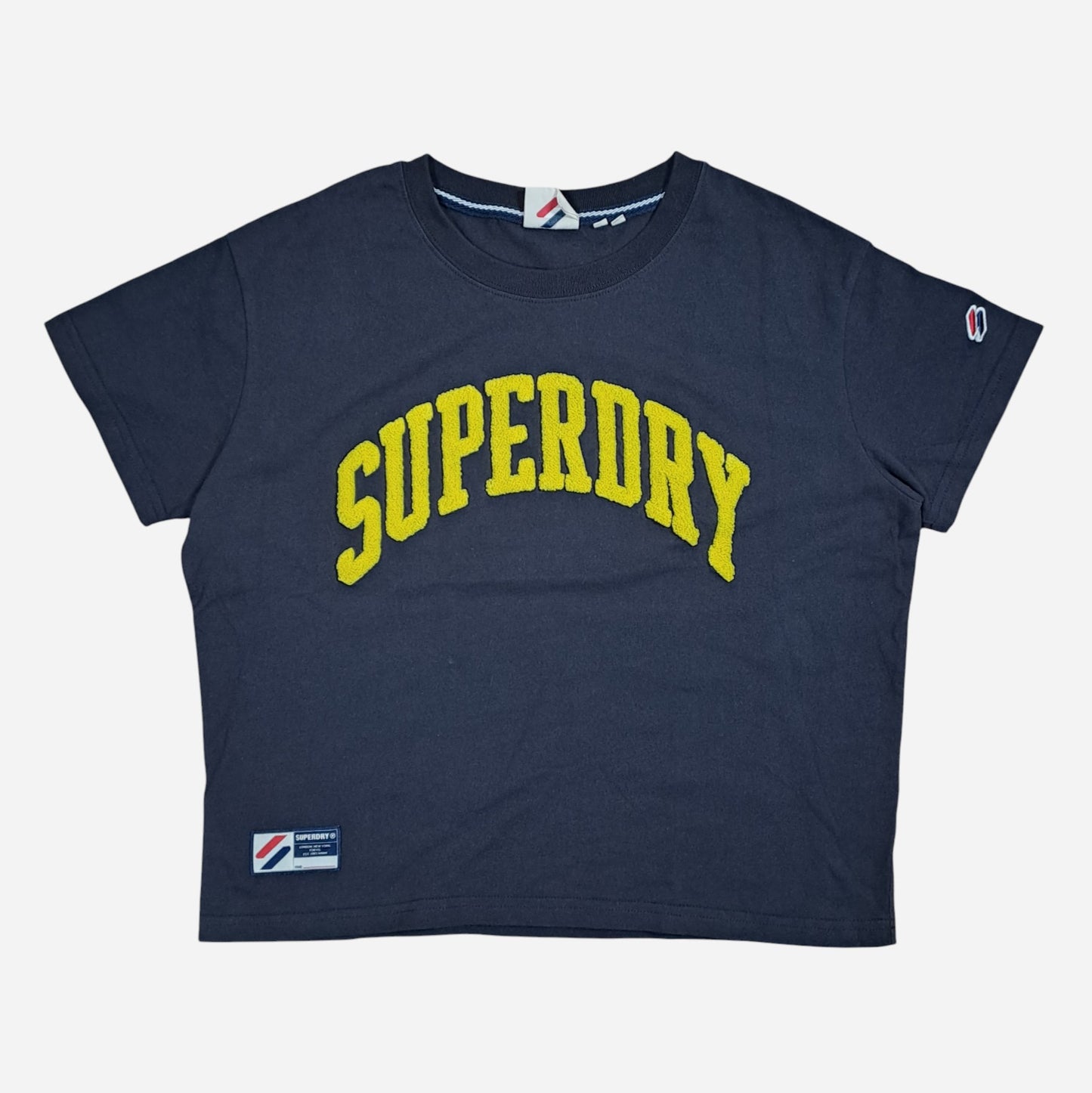 Superdry Womens Cropped T-Shirt Size 40