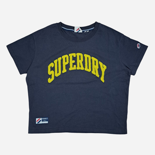 Superdry Womens Cropped T-Shirt Size 40