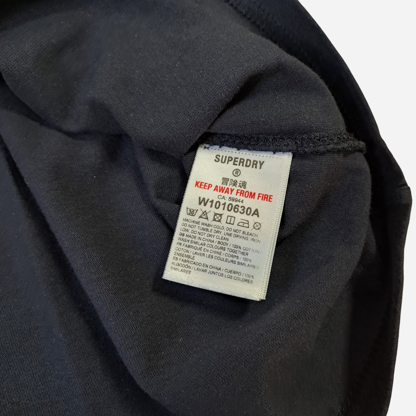 Superdry Womens Cropped T-Shirt Size 40