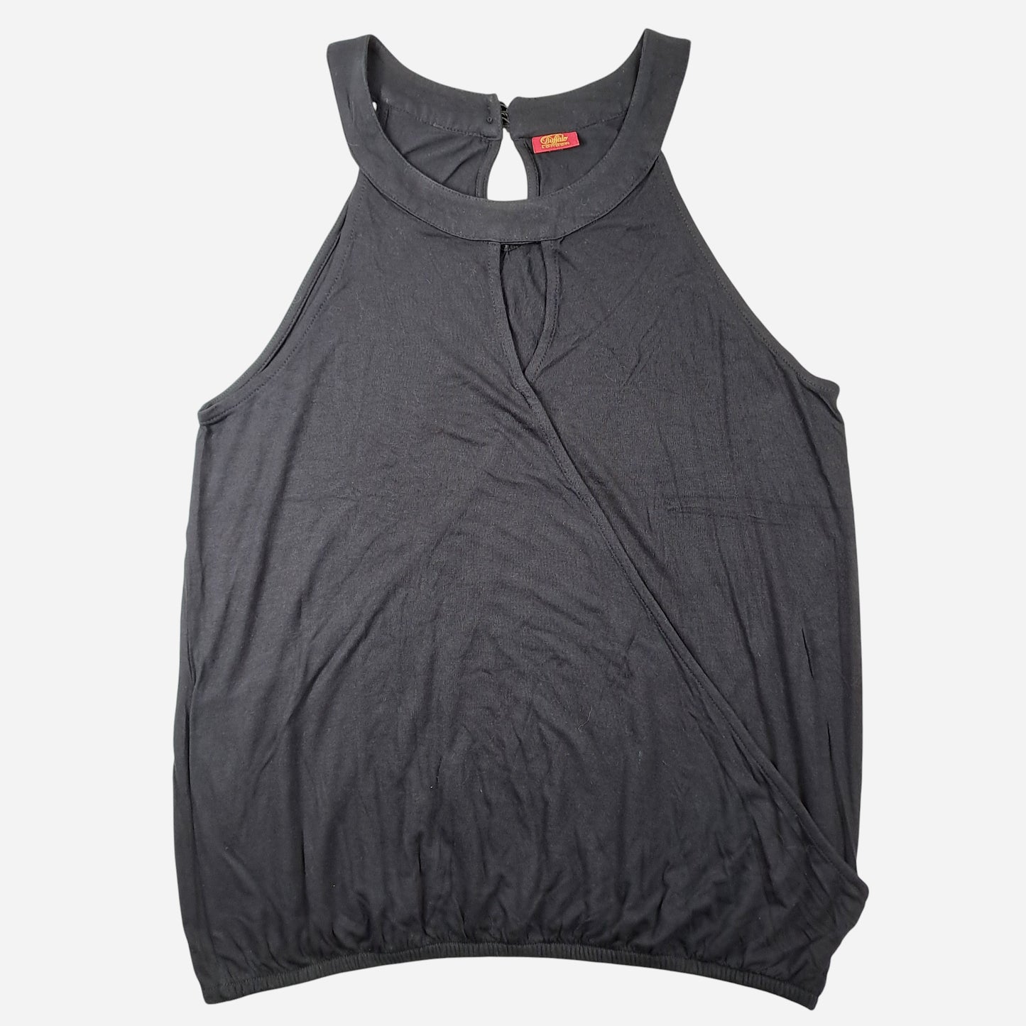 Buffalo Womens Black Vest Top Size 40-42