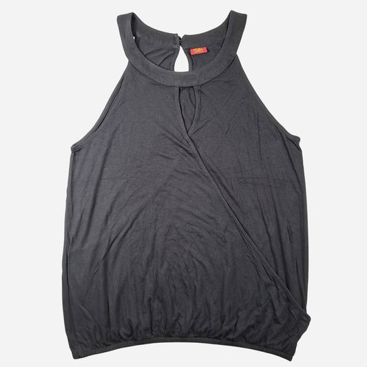 Buffalo Womens Black Vest Top Size 40-42