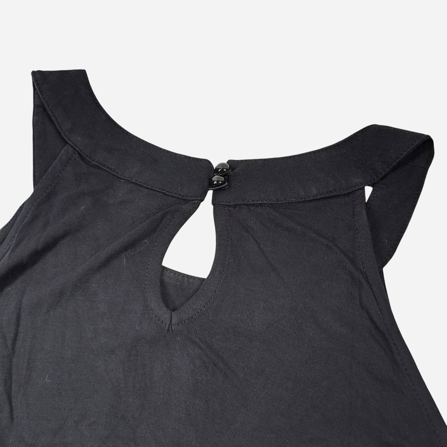 Buffalo Womens Black Vest Top Size 40-42