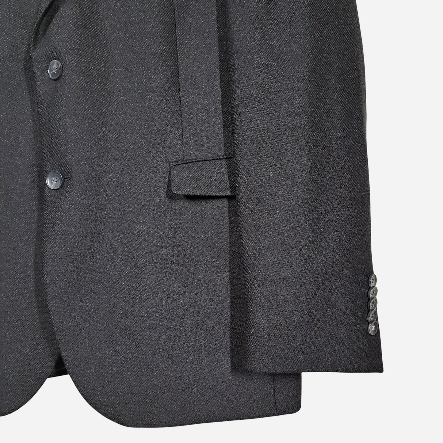 Strellson Mens Black Wool Blazer Size 50 / L
