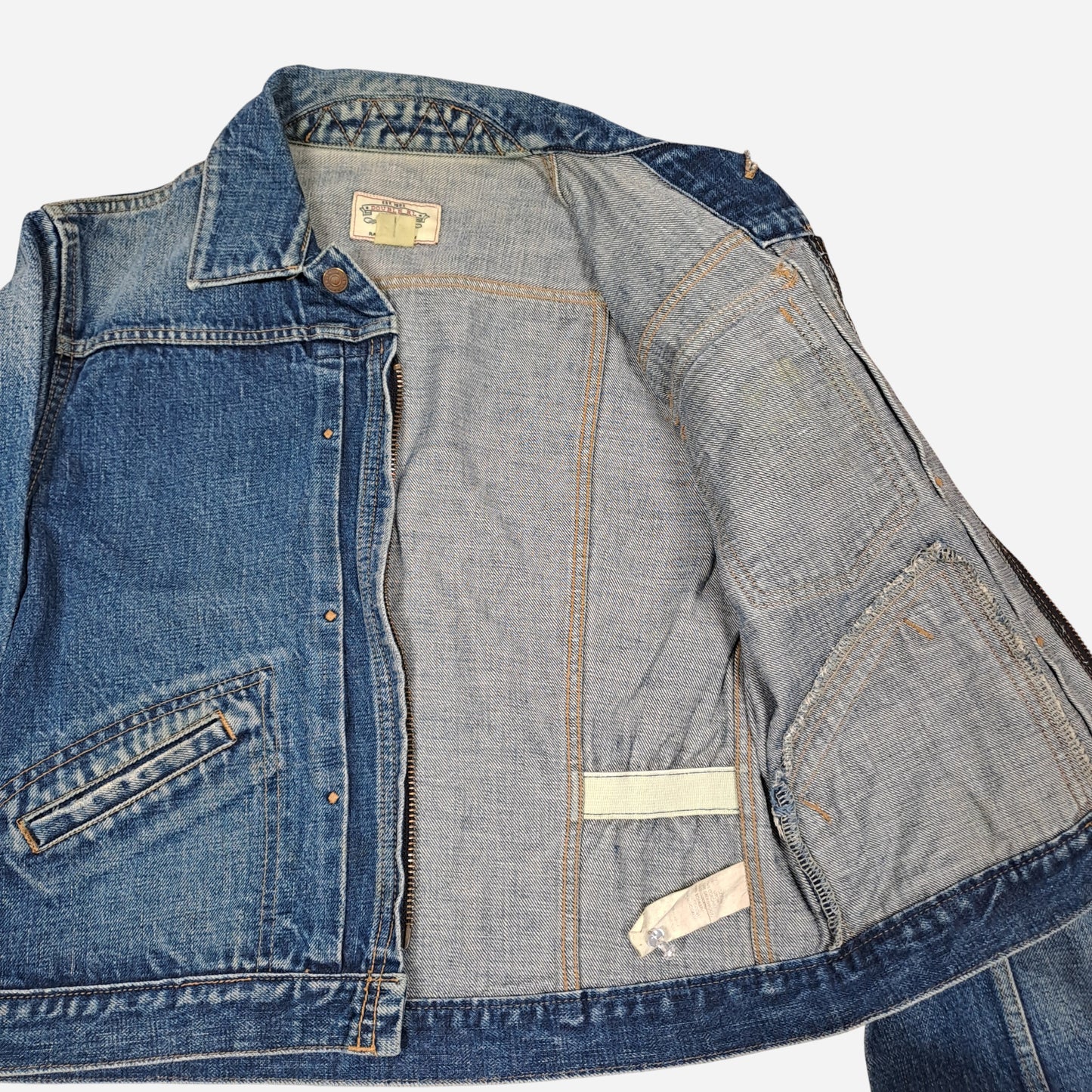 Ralph Lauren Double RL Naiste Vintage Teksatagi Suurus M