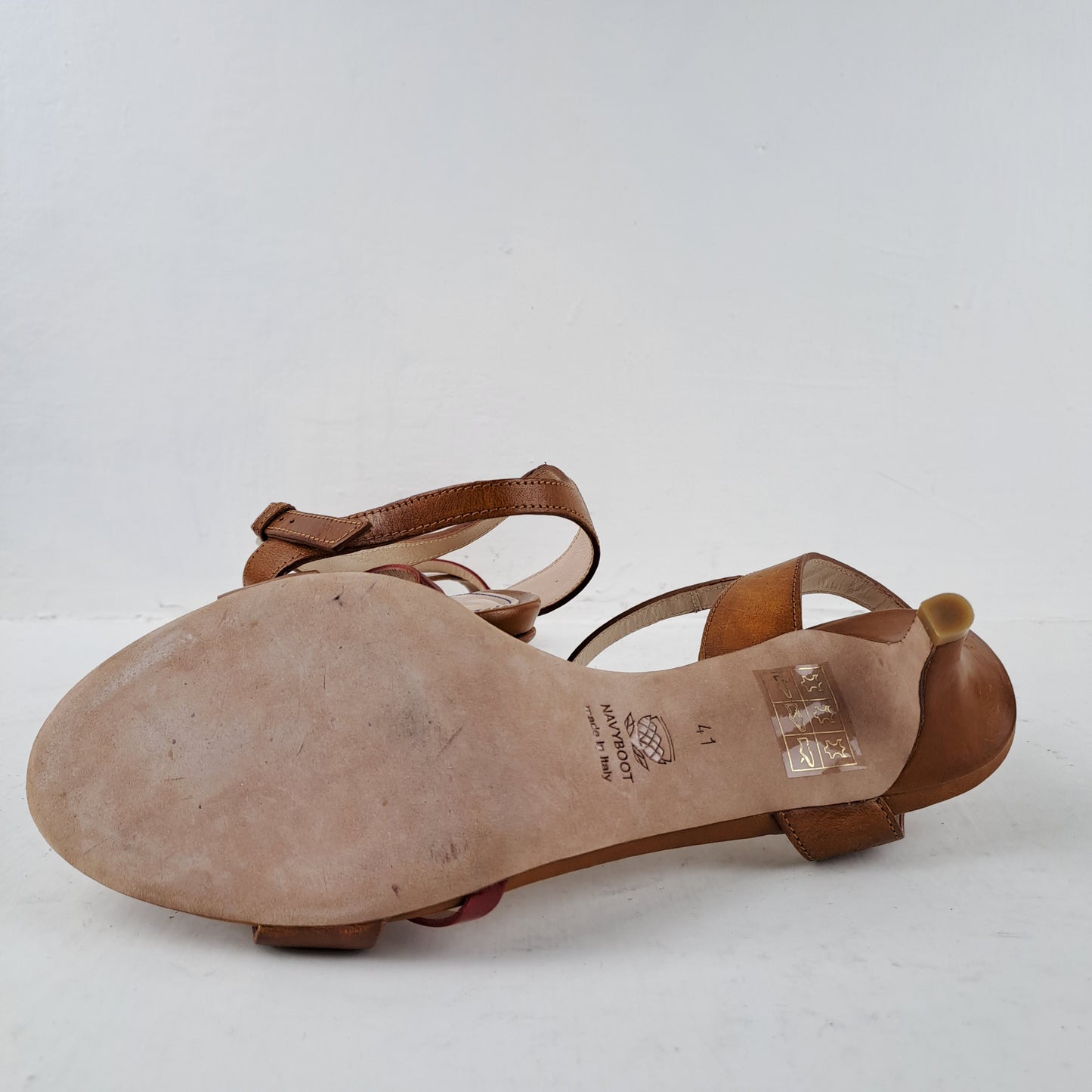 NAVYBOOT Naiste Nahast Pruunid Kingad Suurus 41