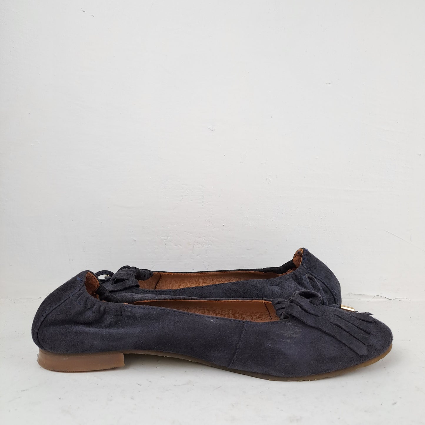 Belmondo Womens Leather Grey Summer Shoes Size 38