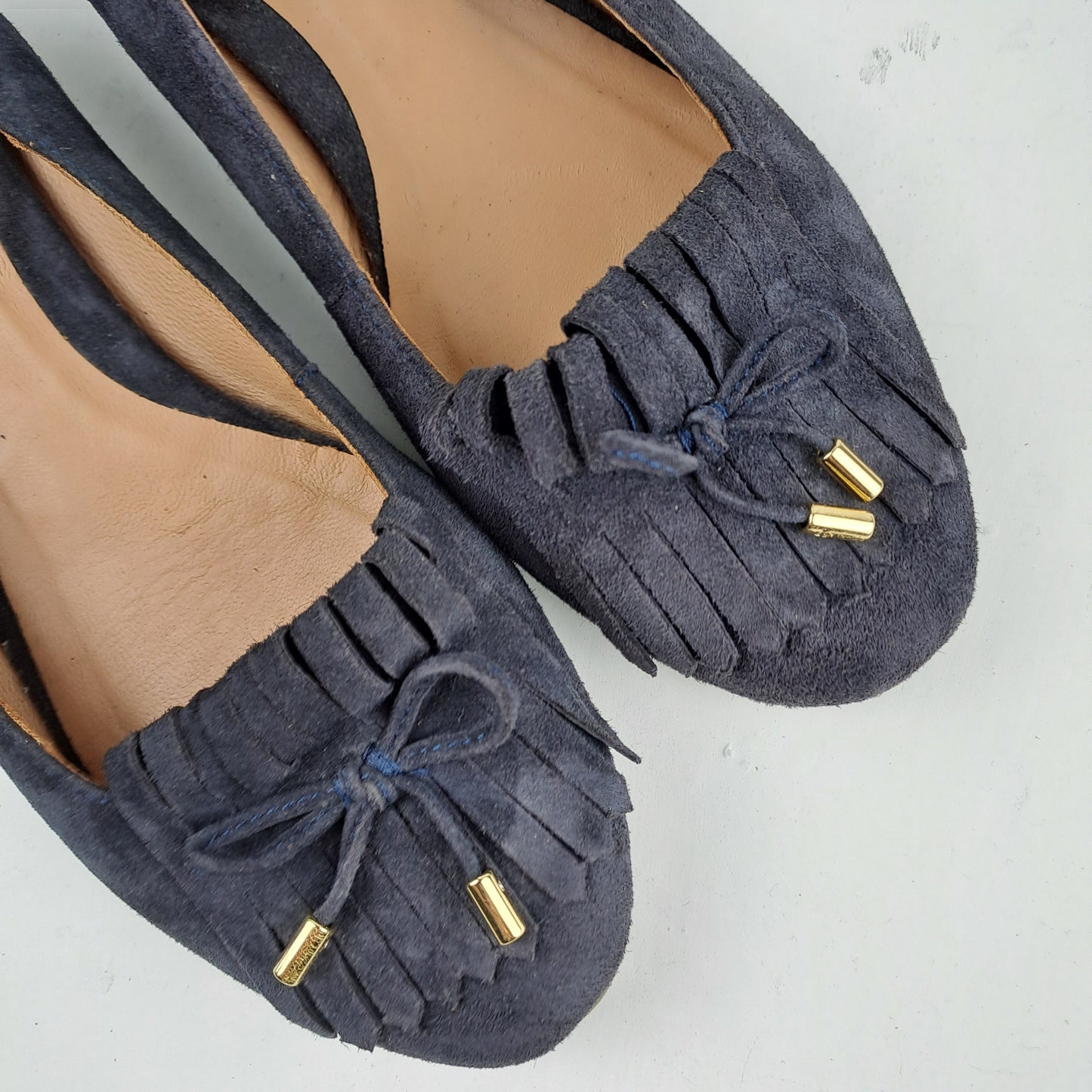 Belmondo Womens Leather Grey Summer Shoes Size 38