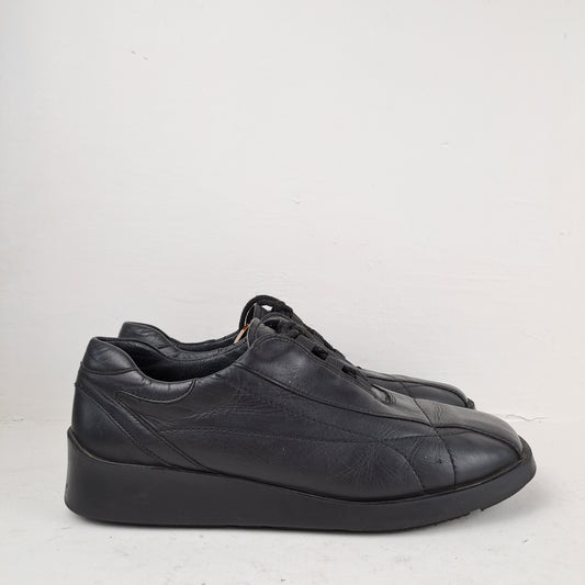 Ara Fitness Womens Leather Black Shoes Size 37.5